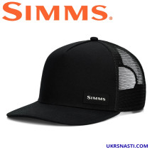 Кепка Simms High Crown Flatbill Black